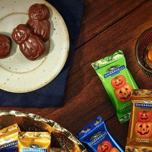 [選べるセット数] [1セット2袋] ギラデリ チョコレート ハロウィン限定 1セット2袋入り ギラデリ チョコレート ジャック オー ランタン パンプキン型 チョコレート 詰め合わせセット 1袋 4.1oz 118g Ghirardelli