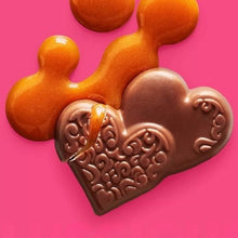 画像をギャラリービューアに読み込む, [選べるセット数 まとめ買いでお得] 1セット2袋入り ギラデリ バレンタイン 限定 ミルクチョコレート キャラメル ハーツ 1袋 4.1oz(117.6g) Ghirardelli
