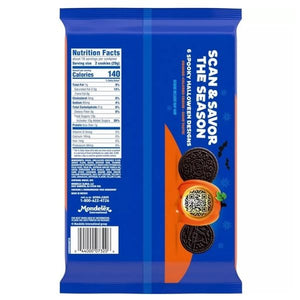 [選べる袋数 まとめ買いでお得] ハロウィン限定 アメリカのお菓子 オレオ ハロウィン ブー！ オレンジクリーム 6種のクッキーデザイン 1袋 1lb 2.71oz 530g Nabisco ナビスコ