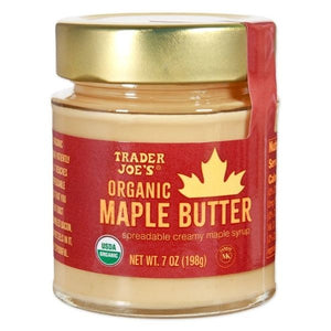 季節限定 トレーダージョーズ オーガニック メープル バター 7oz 198g Trader Joe's