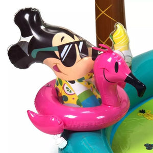 ディズニー ミッキー & フレンド 噴水マット スプラッシュ パッド 滑り台付き 奥行210cm 横幅154cm 高さ103cm Disney
