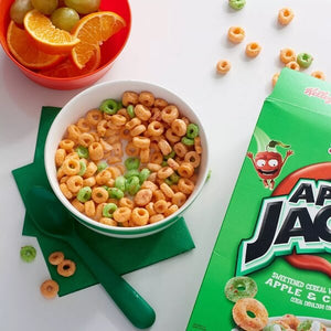 Kellogg's【ケロッグ ブレックファースト シリアル アップルジャックス りんごとシナモンの味 ファミリーサイズ 18.4oz 521g】