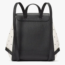 画像をギャラリービューアに読み込む, Kate Spade × Disney【 ケートスペード × ディズニー 美女と野獣 フラップ式 バッグパック KE566 ホワイトマルチカラー サフィアノPVC】
