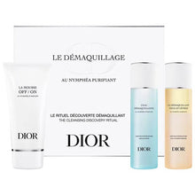 画像をギャラリービューアに読み込む, Dior【ディオール / クレンザー ディスカバリー セットメイクアップリムーバー/ミセラー水/フォーミングクレンザー】
