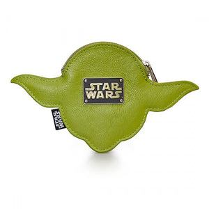 Loungefly × Star Wars【 ラウンジフライ × スターウォーズ ヨーダ 顔型コインケース 緑】