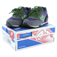 new balance ニューバランス 【 キッズ スニーカー KL5749 GI グレー×パープル 】