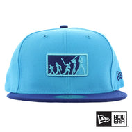 New Era【 MLB ニューエラ 59FIFTY / ロサンゼルス ドジャース 11788010 / 野球帽 キャップ プレーヤーズ ウィークエンド チーム アンパイア /ブルー】