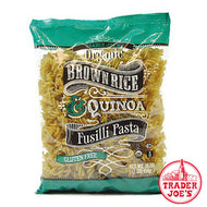 [2袋セット] トレーダージョーズ オーガニック 玄米 キヌア フジッリ パスタ 454g(16oz) Trader Joe's