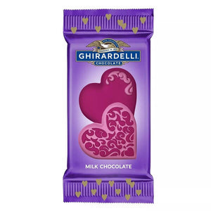 [2袋セット] 季節限定 ギラデリ バレンタイン チョコレート ミルク チョコレート ハート バッグ / 4.8oz Ghirardelli