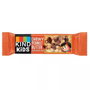 KIND KIDS 【 カインド キッズ 子供用 チューイー グラノラバー 20個入り チョコレートチップ & ピーナッツバターチョコレートチップ グルテンフリー 】