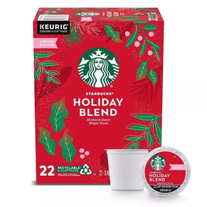 [選べる箱数] スターバックス Kカップ クリスマス 限定 ホリデーブレンド 22カップ入り Keurig K-cup / Starbucks