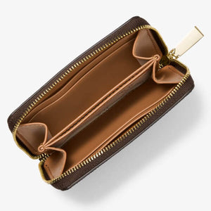 MICHAEL KORS【マイケルコース レディース / 財布 32F9GJ6D0B Brown/Acorn スモールロゴ レザー ウォレット ブラウン/どんぐり 】