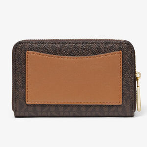 MICHAEL KORS【マイケルコース レディース / 財布 32F9GJ6D0B Brown/Acorn スモールロゴ レザー ウォレット ブラウン/どんぐり 】