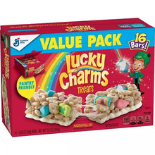画像をギャラリービューアに読み込む, ☆2箱セット☆ General Mills【ゼネラル ミルズ シリアルバー ラッキーチャーム マシュマロ フレーバー トリート バリューパック 16本入り 約385g 1本24g】
