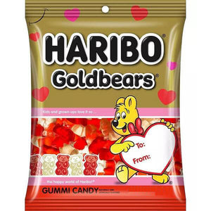 [選べる箱数] バレンタイン 限定 ハリボー ゴールド ベアーグミ 1箱 25袋入り 10.6oz 300g Haribo