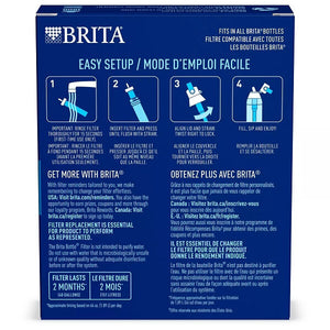 Brita【ブリタ / 取り換え用 浄水フィルター 3本入り ブリタ ウォーターボトル専用】