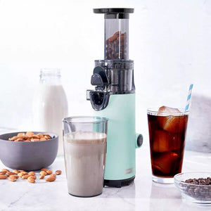 Dash【ダッシュ / キッチン用品 コンパクト コールドプレス パワー ジューサー スロージューサー / ミントグリーン】