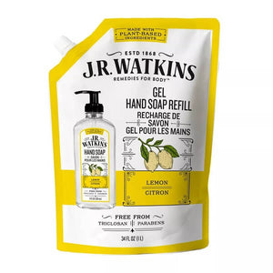 J.R. Watkins【J.R. ワトキンス / 詰め替え用 液体ハンドソープ ジェルハンドソープ レモンの香り】