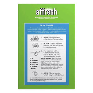 Affresh【 アフレッシュ ウォッシングマシーン 洗濯機 クリーナー タブレット 5個入り】