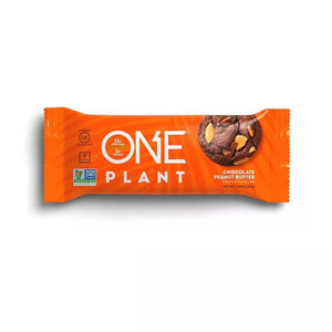 One【ワン / プロテインバー プラントベース プロテイン 12g配合 チョコレートピーナッツバター味 ビーガン菓子 / 1.59oz(45g) x 4本】